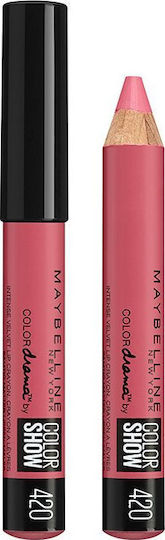 Maybelline Color Drama by Color Show Pencil Lipstick Velvet 420 In With Coral 2.5gr