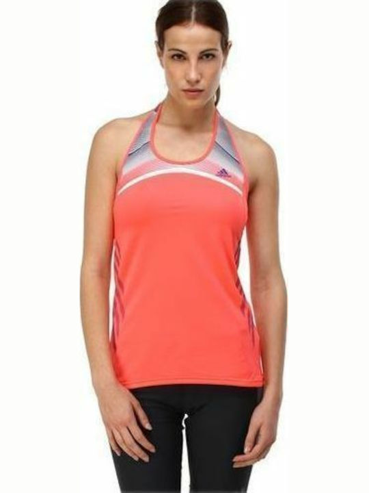 Adidas Adizero Singlet Women's Athletic Blouse Sleeveless Pink