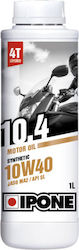 Ipone 10.4 Semisintetic Ulei de motocicletă pentru motoare în 4 timpi 10W-40 1lt