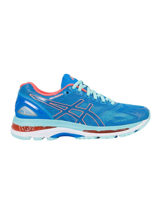 Gel-Nimbus 19 Γυναικεία Αθλητικά Παπούτσια Running Μπλε