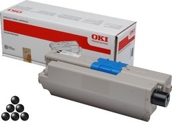 OKI Black Toner Original Toner Laserdrucker Schwarz 7000 Seiten (44973512)