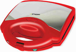 Gruppe TXS 886 C 750W για 2 Τοστ Κόκκινη Gruppe TXS 886 C 750W για 2 Τοστ Κόκκινη