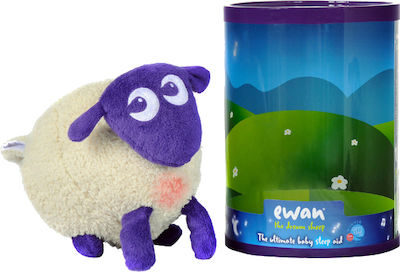 Sweet Dreamers Sleep Toy Ewan the Dream Sheep made of Fabric with White Noise and Light for 0++ Months