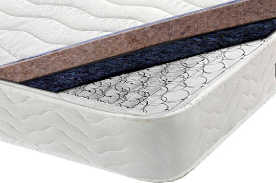 Morfeas Strom First Double Orthopedic Mattress 150x200x21cm with Springs