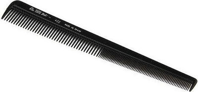 Eurostil Comb Hair for Hair Cut Black