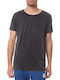 Converse Herren Sport T-Shirt Kurzarm Schwarz