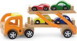Viga Toys Ξύλινο Φορτηγό Αυτοκινήτων