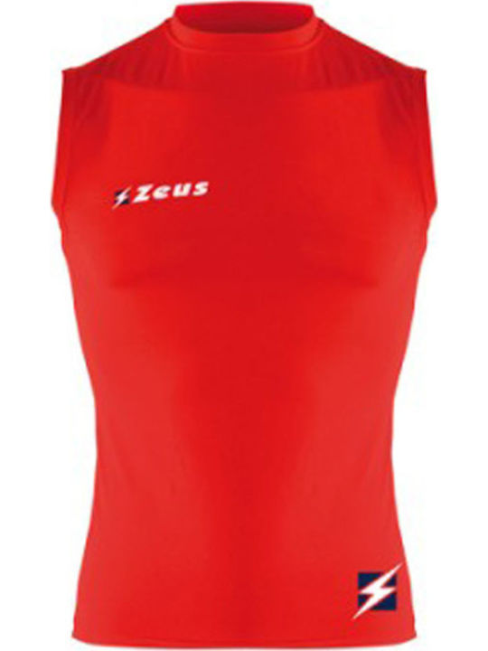 Zeus Maglia Fisiko Smanicata Red