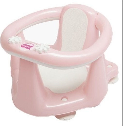 OK Baby Baby Bath Seat Flipper Pink
