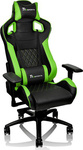 Thermaltake GT Fit Artificial Leather Gaming Chair with Adjustable Arms Green