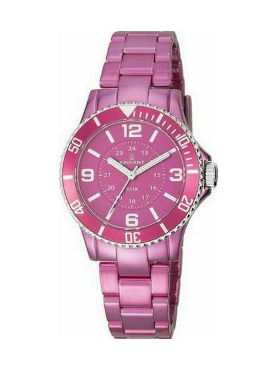 Watch with Pink Rubber Strap RA232211