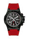 Bobroff Men's Watch 42mm Battery with Black Rubber Strap