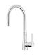 Teka VTK 938 Groß Küchenarmatur Zähler mit Dusche Silber