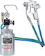 Sata Mini Set 2lt Jet 3000 K RP Luft-Spritzpistole HVLP Unter Becher 6mm