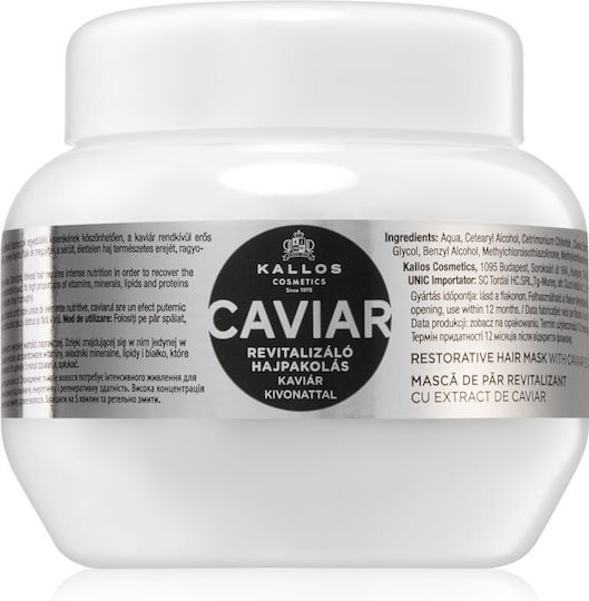 Kallos Caviar Restorative Hair Mask for Repairing 275ml