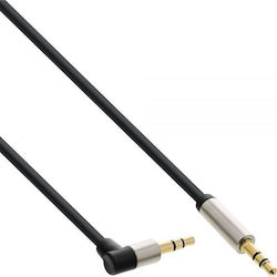 InLine 3.5mm male-3.5mm male Inline Slim Audio Cable