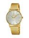 Festina Watch Battery with Gold Metal Bracelet F20251/2