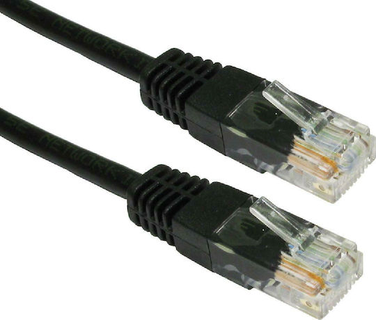 Powertech U/UTP Kat.6e Hochgeschwindigkeits Netzwerkkabel Ethernet 2m Schwarzes