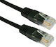 Powertech U/UTP Cat.6e (High Speed) Καλώδιο Δικτύου Ethernet 3m Μαύρο