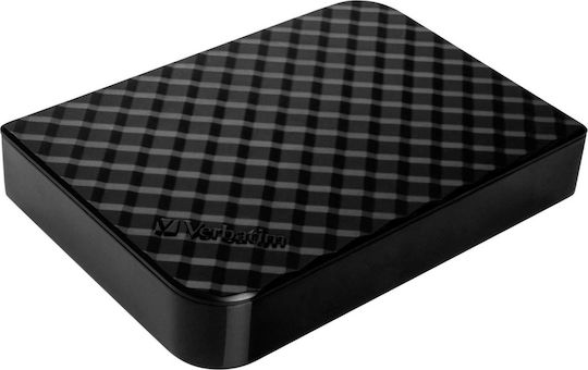 Verbatim Store 'n' Save USB 3.0 External 3.5" HDD 4TB Black