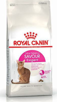 Royal Canin Feline Preference Savour Exigent Trockenfutter für erwachsene Katzen mit Geflügel 4kg