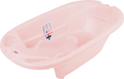 OK Baby Baby Bath Onda with Thermometer Pink