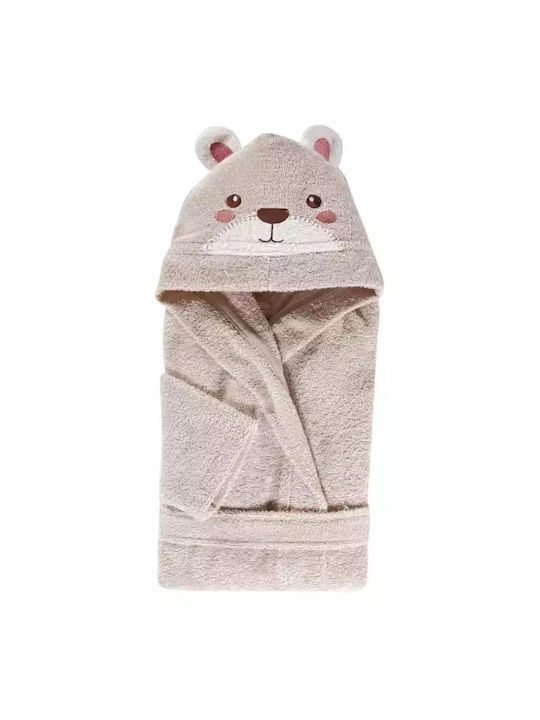 Kentia Kids Hooded Bathrobe Little Miss 03 Purple