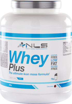 NLS Whey Plus Πρωτεΐνη Ορού Γάλακτος Χωρίς Γλουτένη με Γεύση Βανίλια 2.28kg