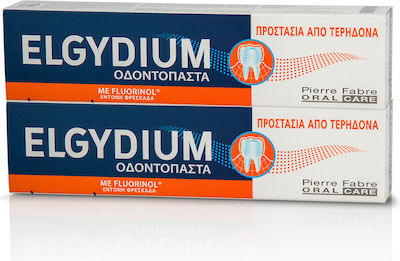 Elgydium Zahnpasta für Hohlräume 2x75ml