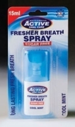 Beauty Formulas Active Oral Care Cool Mint Fresh Breath Concern Spray Spray for Bad Breath 15ml 1 Piece