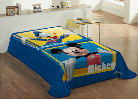 Disney Velvet Blanket Disney Mickey & Donald 160x220cm