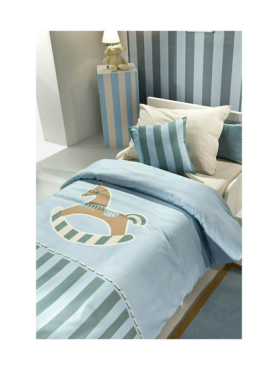 Saint Clair Παιδικό Πάπλωμα Μονό Toy Blue 160x2...