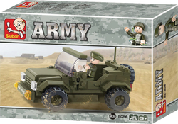 Sluban Army: Jeep for 6+ Years 121pcs