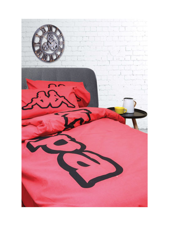 Homeline Kids Duvet Single Kappa 915 Red 165x245cm