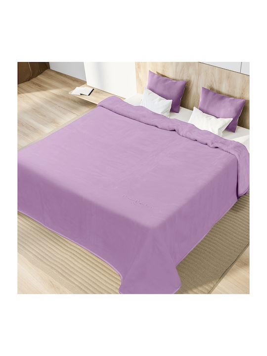 Pierre Cardin Nancy 545 Blanket Spanish Velvet Single 160x240cm. PC-20154054521 21 Lila