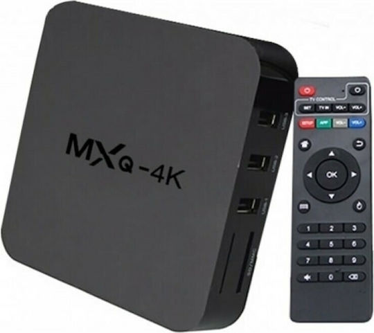 ТВ кутия MXQ-4K 4K UHD с WiFi USB 2.0 1ГБ RAM и 8ГБ Памет за съхранение с Операционна система Android 4.4