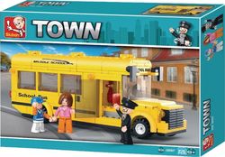 Sluban Building Block Town: School Bus for 6+ years 219pcs