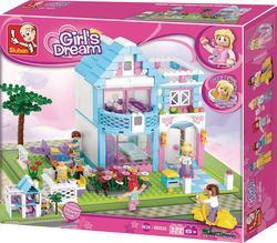 Sluban Τουβλάκια Girls Dream: Family Home για 6+ Ετών 539τμχ