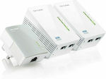 TP-LINK TL-WPA4220T KIT v1 Powerline Triple Wi‑Fi 4 and 2 Ethernet Ports