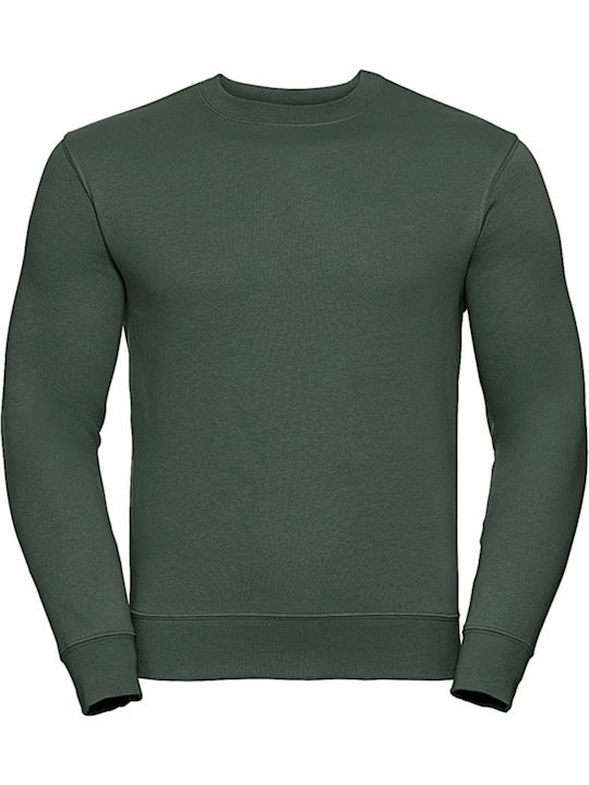 Russell Europe Men's Long Sleeve Promotional Sweatshirt Green R-262M-0