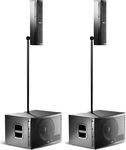 FBT Vertus CS-1000 41021 Set with Powered Speaker PA 1000W with Woofer 12" 37.7x45x56.5cm.