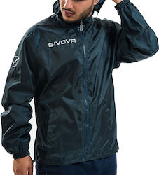 Givova Rain Basico Jacket Blue Givova Rain Basico Jacket Blue
