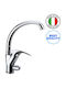 Fiore MAX Tall Counter Kitchen Faucet with Silver Spring Spout