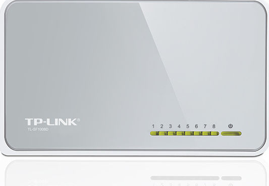 TP-LINK TL-SF1008D Unmanaged L2 Switch with 8 Ethernet Ports