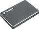 Transcend StoreJet 25C3 USB 3.1 Externe HDD 1TB 2.5" Schwarz