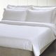 Palamaiki Duvet Cover Cotton Satin Single 160x240 White Stripes 300TC 100% cotton sateen