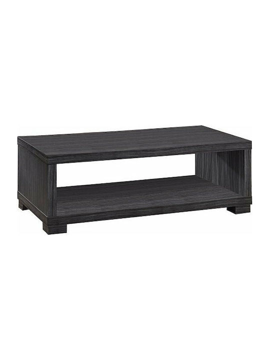 Rectangular Wooden Coffee Table Zebrano L120xW60xH42cm