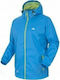 Qikpac Unisex Cobalt UAJKRAI10001 Μπουφάν Αδιάβροχο και Αντιανεμικό Μπλε