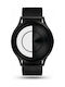 Ziiiro Lunar Watch Battery with Black Leather Strap