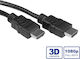 Value Value Cabluri HDMI 1.4 High Speed 1080p 120Hz Cabluri HDMI de Sex Masculin - HDMI de Sex Masculin 15m Negru